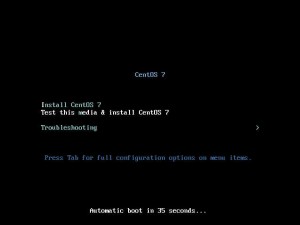 Install CentOS 7 - Boot ISO