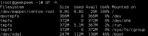 Identify root partition